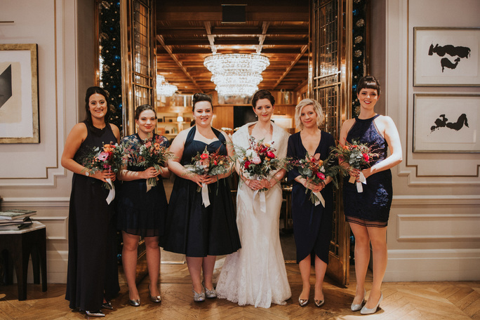 wedding makeup and bride hair style by Akua and Pam Wrigley bridal hair stylist Surrey London make-up artist