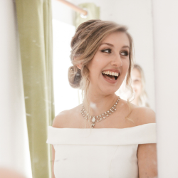 wedding hair styles bridal makeup by Pam Wrigley wedding hairstylist bridal makeup artist London