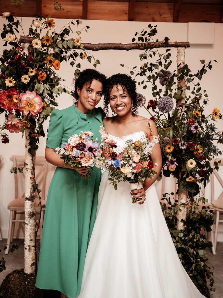 working with naturally curly hair bridal hairstyles and natural makeup by Pam Wrigley