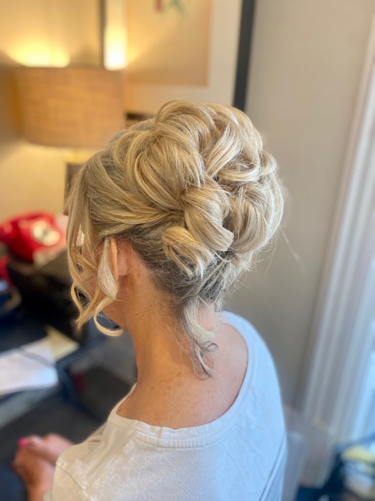 mature bride/mother of the bride hairstyle for short hair by Pam Wrigley