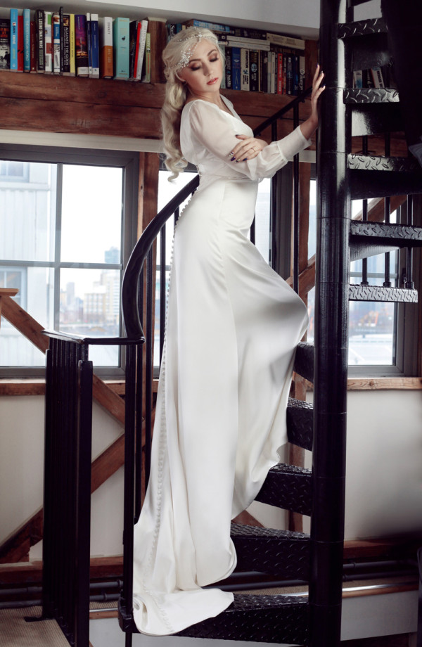 Soft relaxed, braided hairstyle and smoky makeup for a bride. Created by Pam Wrigley bridal hairstylist and wedding makeup artist, London.