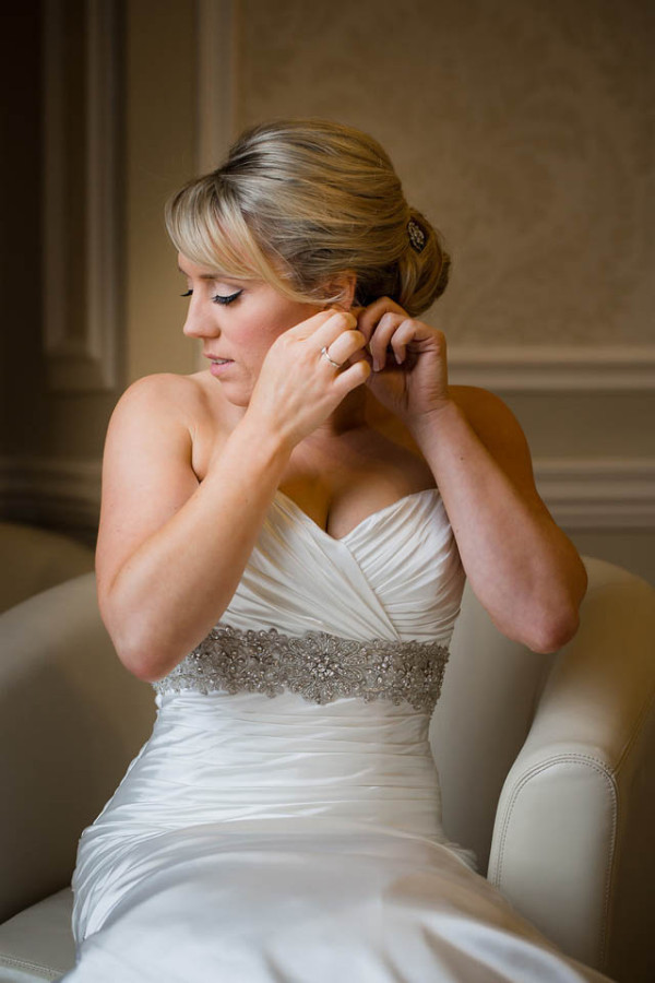 Natural makeup and low bun hair style for short hair with extensions for a bride. Created by Pam Wrigley bridal hairstylist and wedding makeup artist, London.