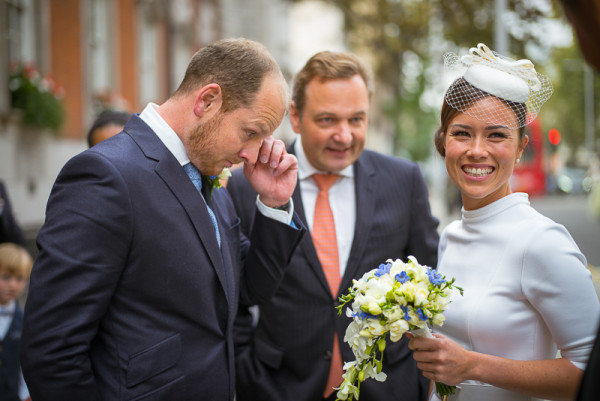 Vintage and natural bridal makeup and bridal low bun hairstyles for Asian, Chinese brides with medium length hair. Plus makeup by wedding makeup artist and bridal hair stylist Pam Wrigley in London.