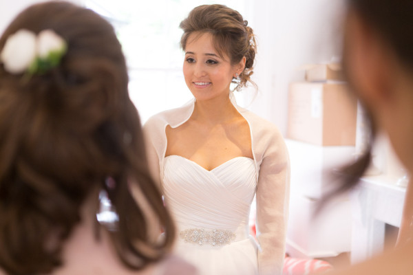 short bridal hairstyles. Bridal makeup and hair for a bride. Plus bridal hairstyles for brides with long hair by wedding makeup artist and bridal hair stylist Pam Wrigley in London