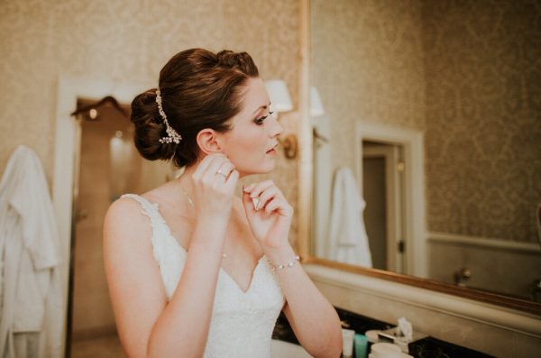 Wedding makeup and hairstyle by Pam Wrigley