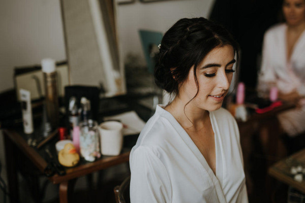 bridal Pam Wrigley wedding makeup hair styles london getting ready