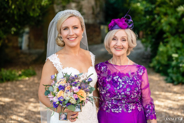 ow bun wedding bridal hair natural makeup Farnham castle