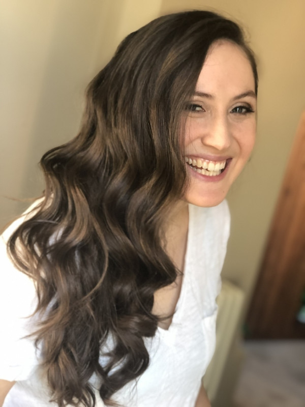 Wedding hairstyles for long thick hair and soft messy bridal.wedding hair down waves hairstyle pam wrigley