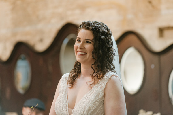 wedding makeup and bridal hair natural curls