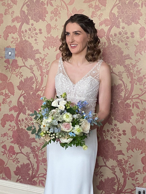 Short Bridal Hairstyles wedding makeup and bridal hairstyles for short hair by Pam Wrigley