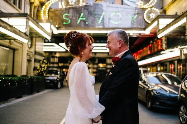 savoy wedding makeup and high bun bridal hairstyle by Pam Wrigley, specialist Hair and Makeup for Mature Brides
