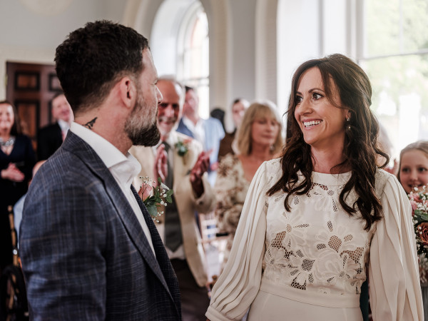 wedding makeup and bridal hairstyle by Pam Wrigley