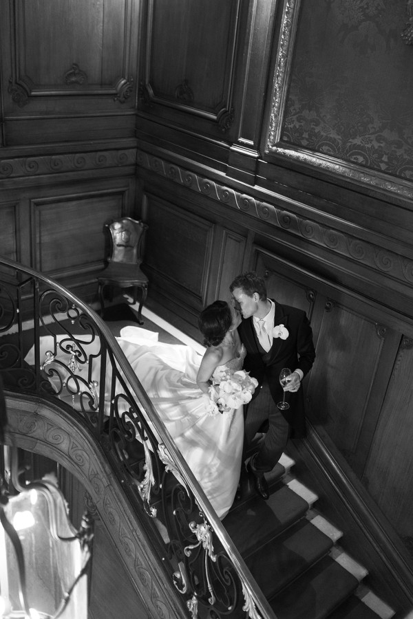 A Beautiful Mayfair Wedding in The Savile bridal hair and makeup wedding at the Savile Club By Pam Wrigley