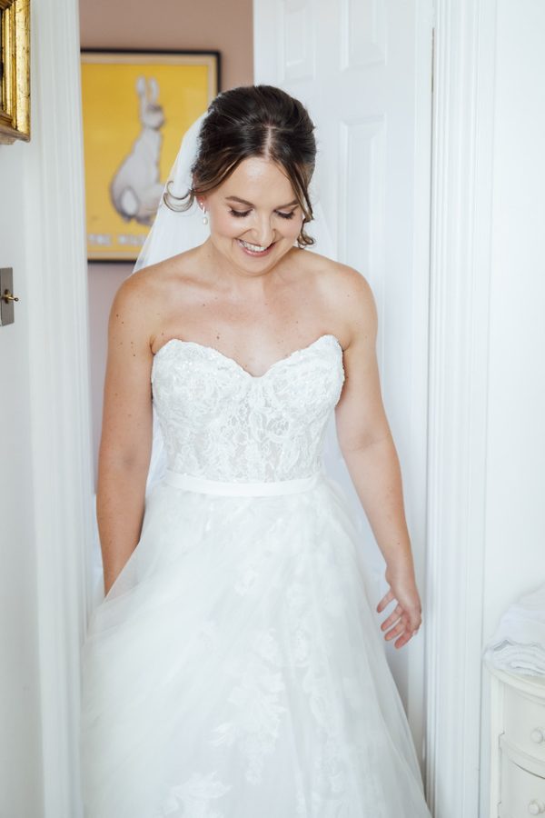 Pam Wrigley creates beautiful bridal hair and natural, dewy wedding makeup perfect for a summer wedding